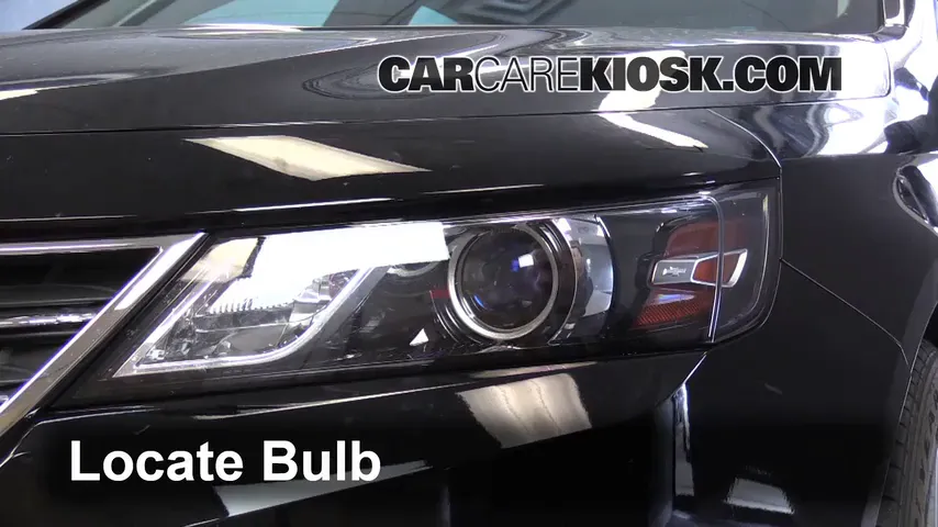 2014 Chevrolet Impala LT 3.6L V6 FlexFuel Lights Parking Light (replace bulb)